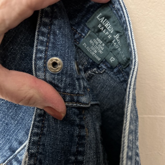 ralph lauren Jean Co Size 12 Denim Skirt - Picture 4 of 4